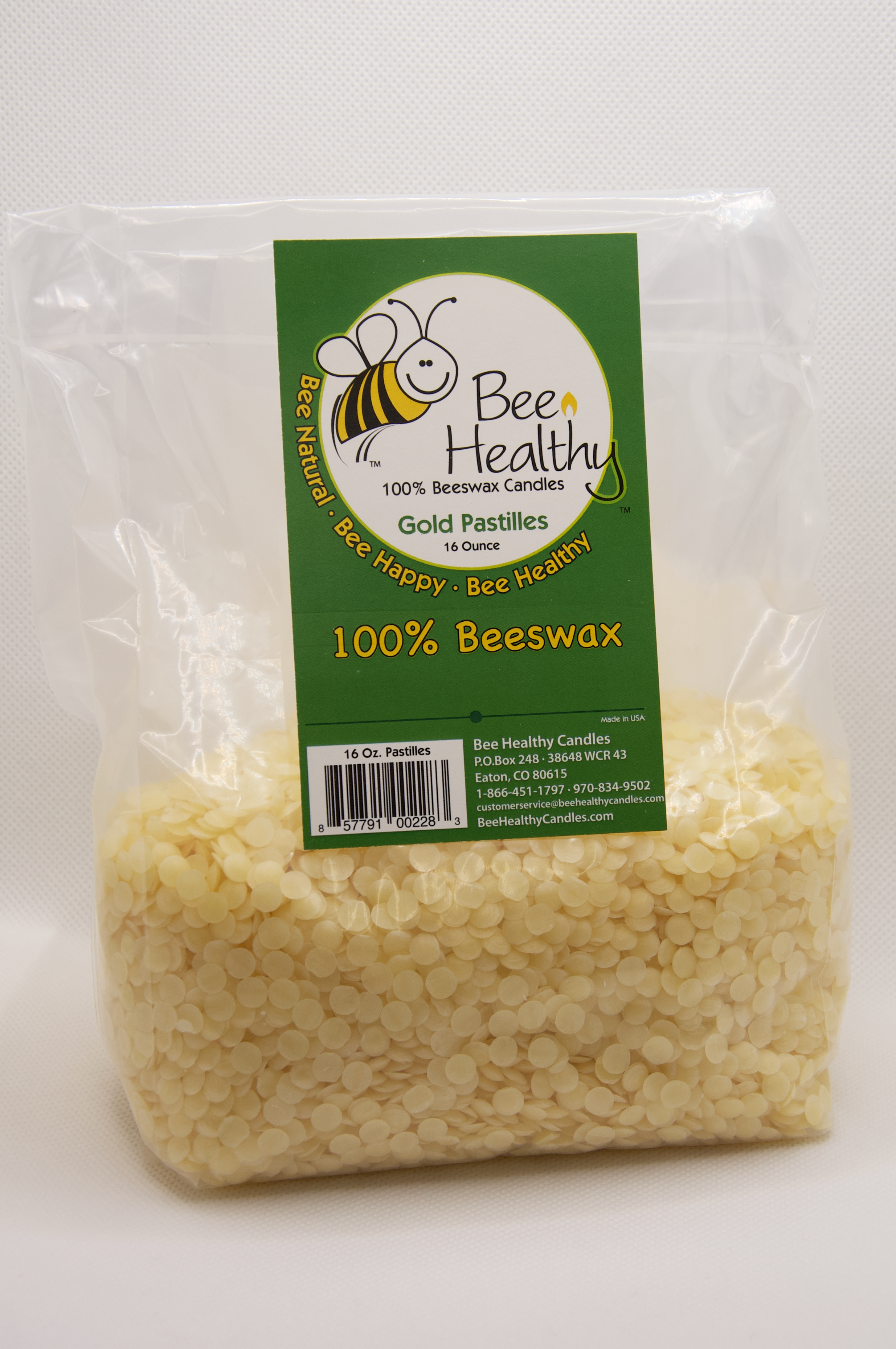 16oz Beeswax Pastilles