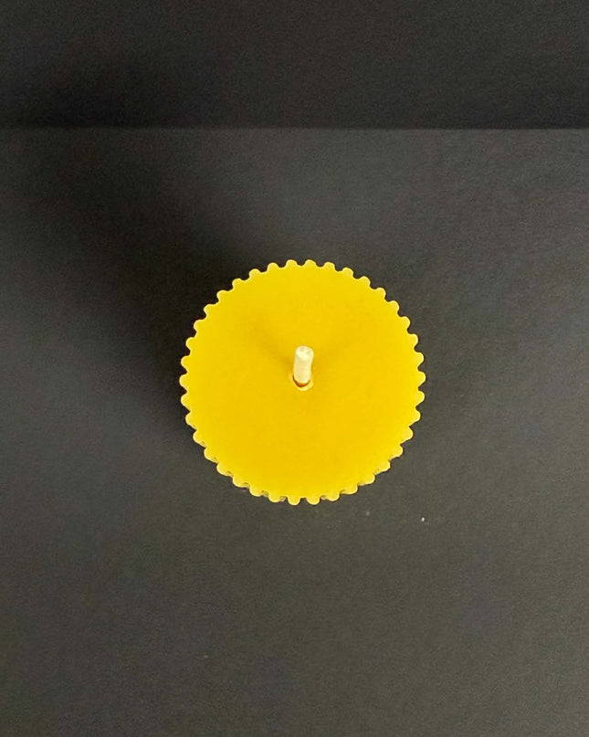 4" Spline Pillar Gold