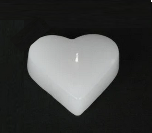 Floating Heart (Gold or White)