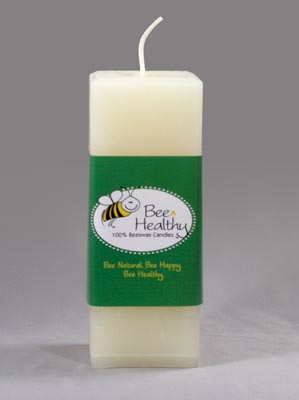 Square Pillar 2.25" x 6" (Gold or White)