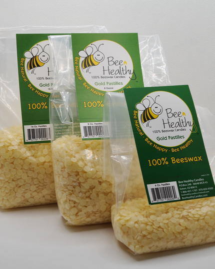 8oz Beeswax Pastilles