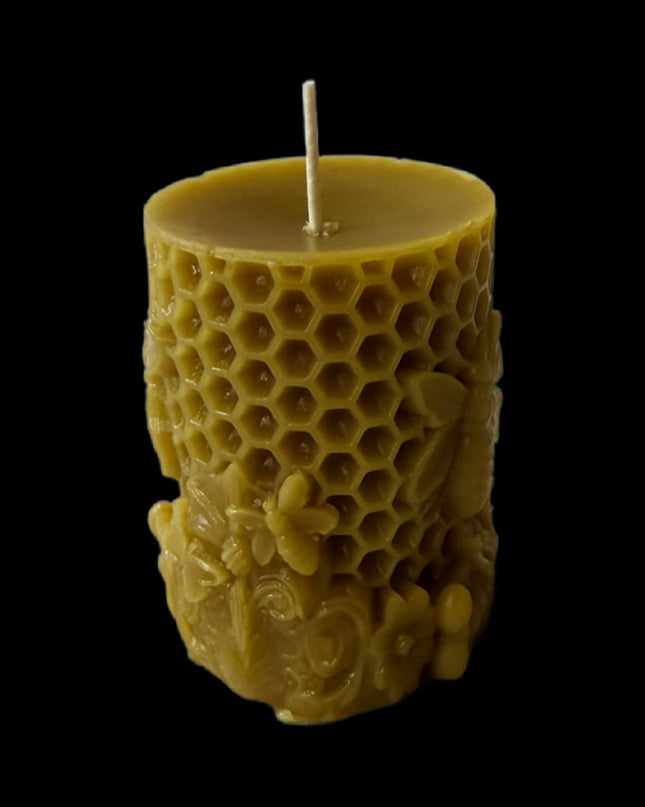 Honeycomb Bee Pillar Gold (NEW)