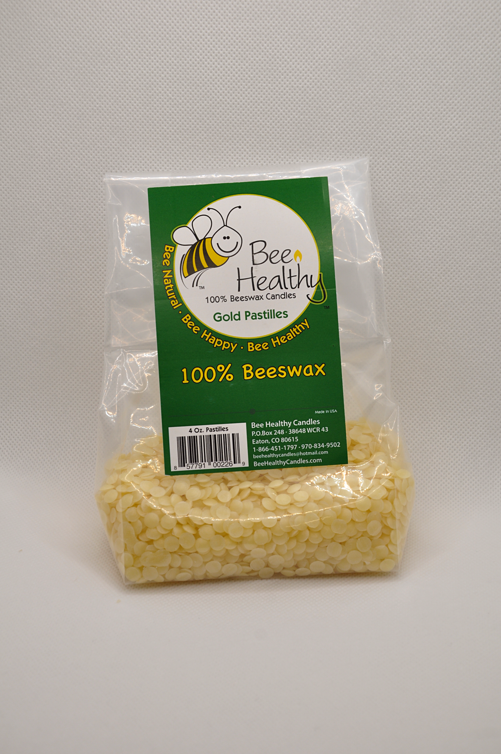 4oz Beeswax Pastilles