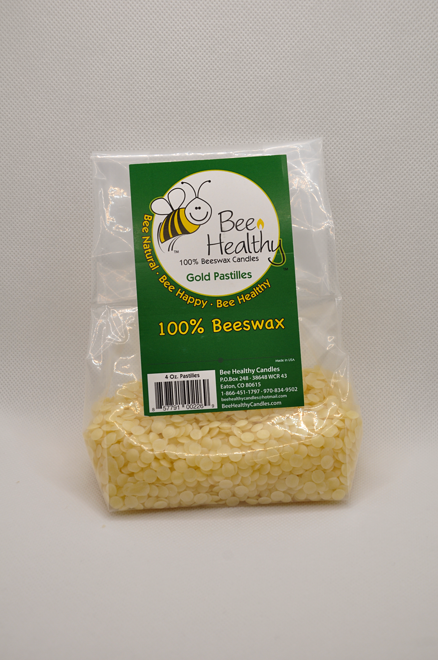 4oz Beeswax Pastilles