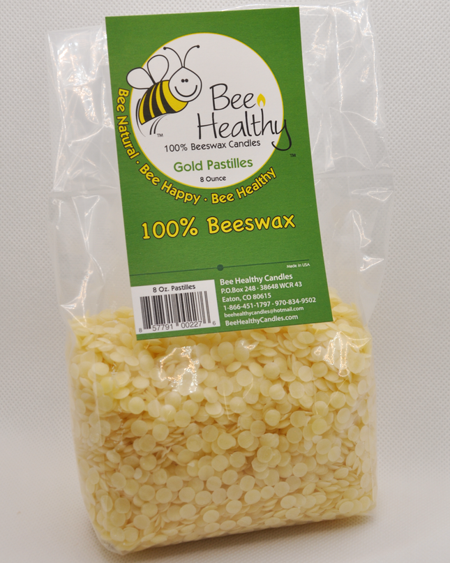 8oz Beeswax Pastilles