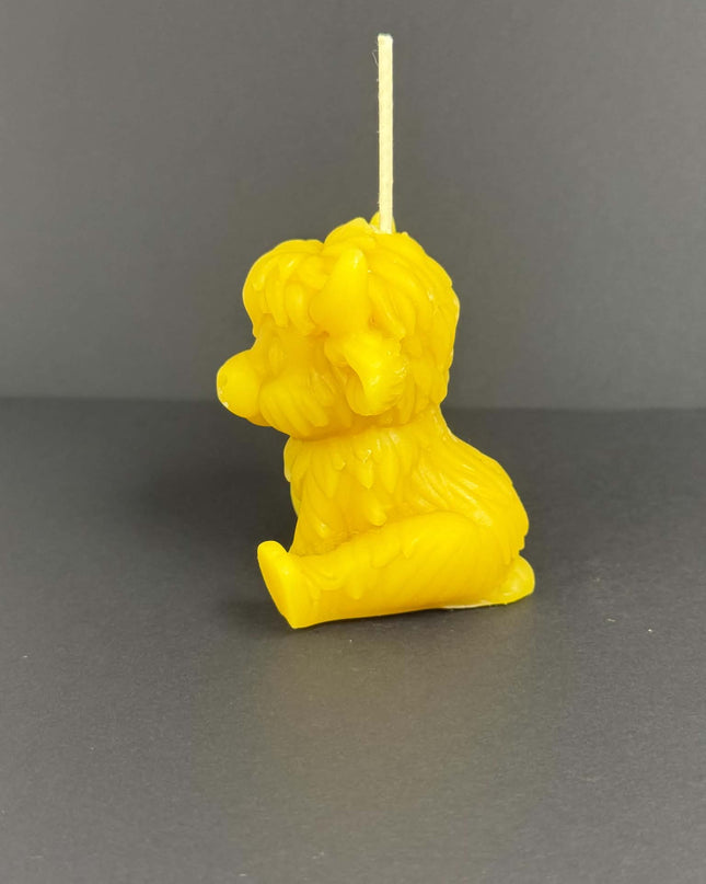 Sitting Highland Cow - Gold