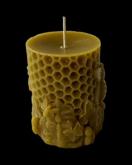 Honeycomb Bee Pillar Gold (NEW)