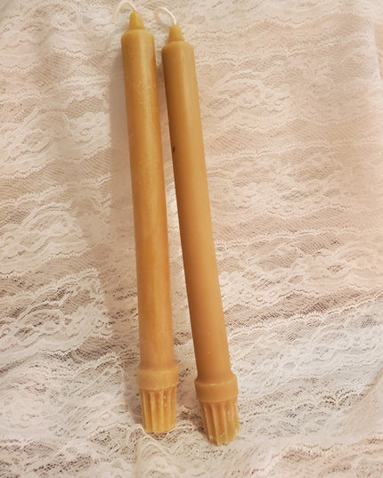 10" Colonial Taper Pair Gold