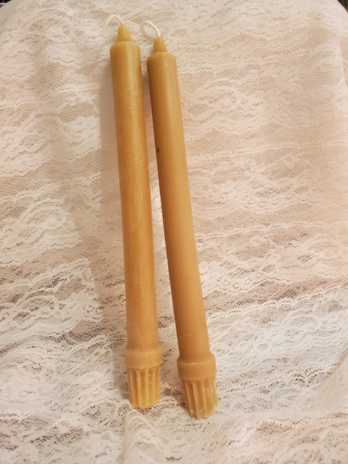 10" Colonial Taper Pair Gold