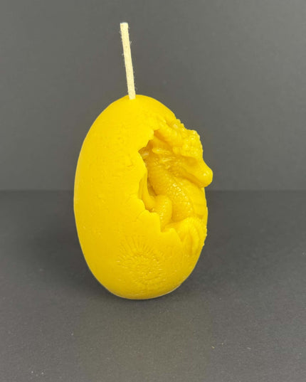 Dragon Egg - 100% Beeswax Candle