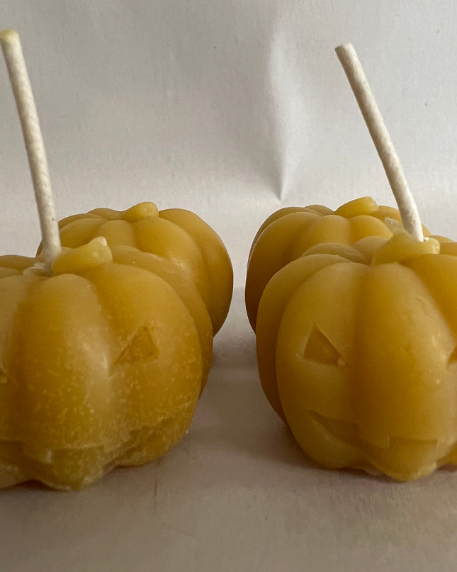 Jack-o-lantern mini votive pack of 4