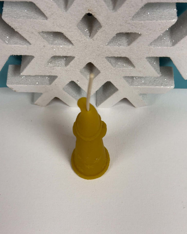 Tall Santa Candle (Gold or Red)