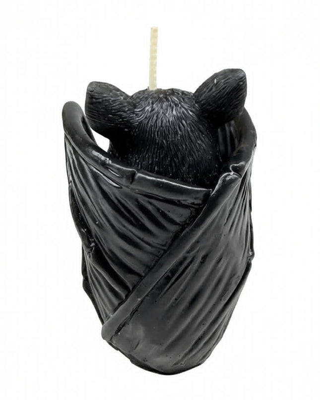 Handmade 100% Beeswax Vampire Bat - Black or Gold