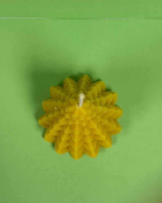 Large X-Mas Tree Candle - 100% Pure Beeswax