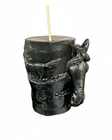 Horse Pillar 3x4 Gold