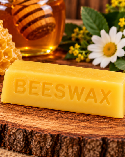 1oz Beeswax Bar (1ea.) 100% Natural Pure Beeswax