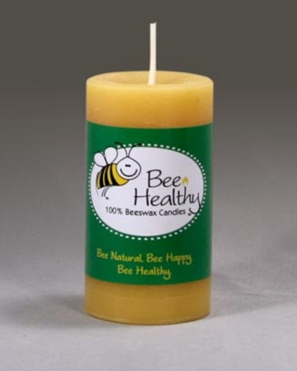 3.5" x 2" Pillar Gold