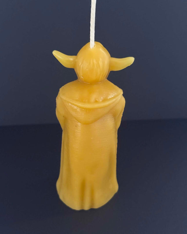 Wise Yoda Candle
