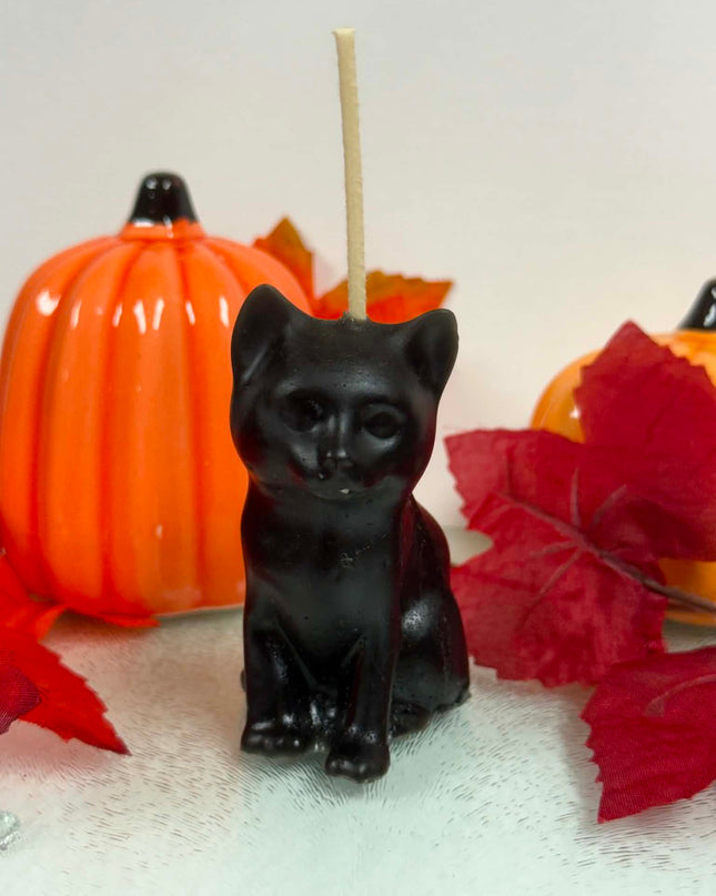 Black Cat Candle