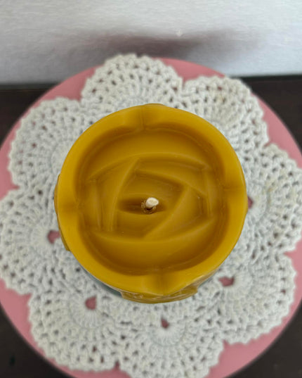 Rose Handmade Candle – Gold