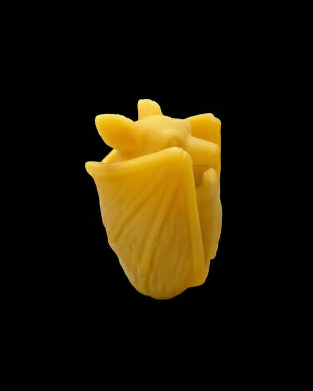Handmade 100% Beeswax Vampire Bat - Black or Gold