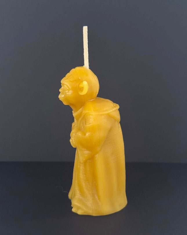 Wise Yoda Candle