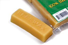 4ea. 1oz Bars Solid Bar Of Beeswax