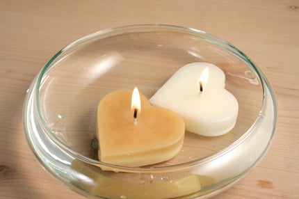 Floating Heart (Gold or White)