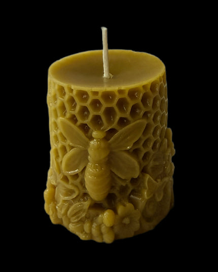 Honeycomb Bee Pillar Gold (NEW)