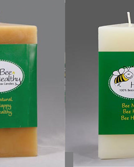 Triangle Pillar 6" (Gold or White)