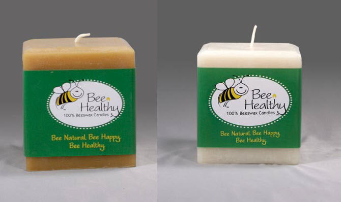 Square Pillar 4" (Gold or White)