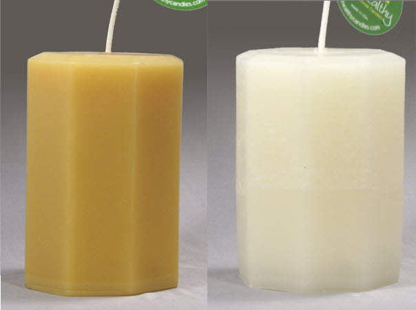 3" x 4.5" Octagon Pillar (Gold or White)