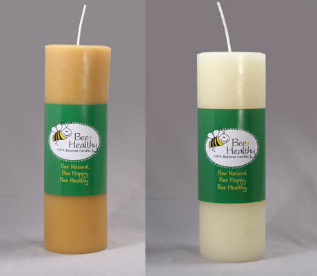 9" x 3" Round Pillar (Gold or White)