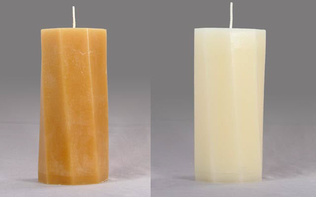 3" x 6" Twist Pillar (Gold or White)