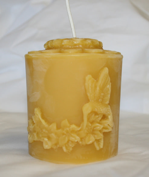 Hummingbird Pillar (Gold or White)