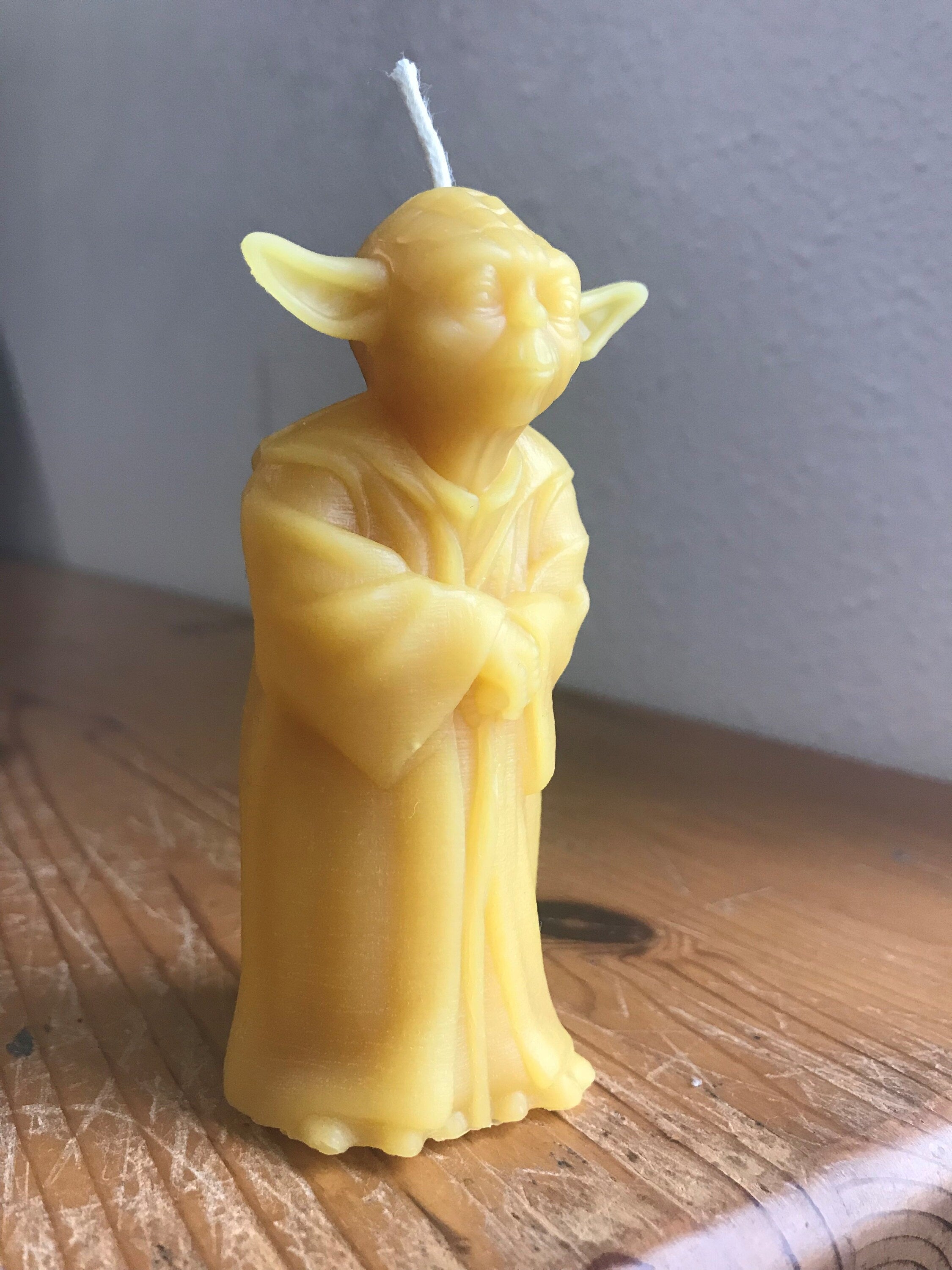Wise Yoda Candle