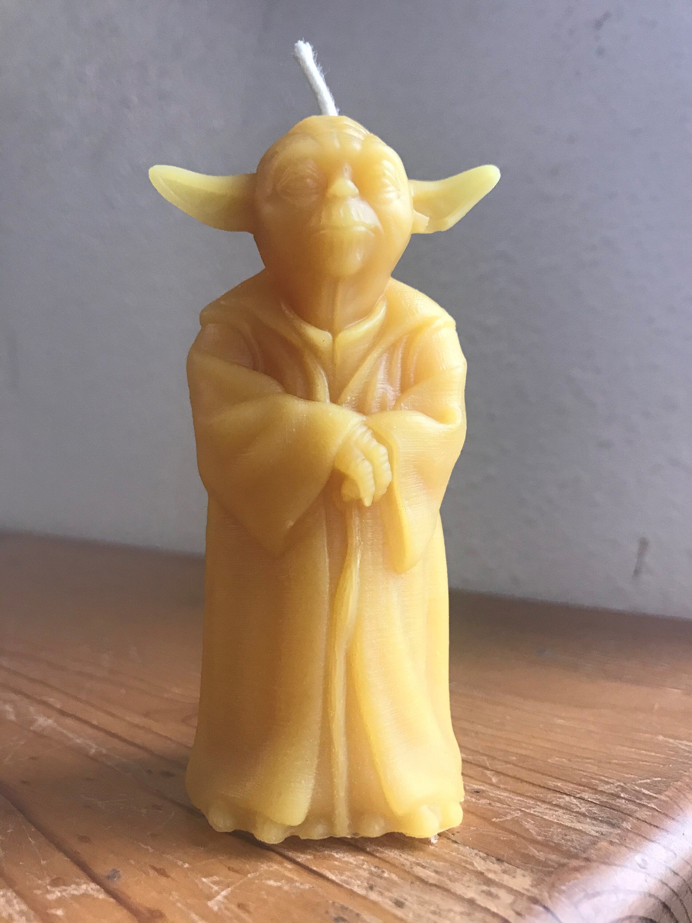 Wise Yoda Candle