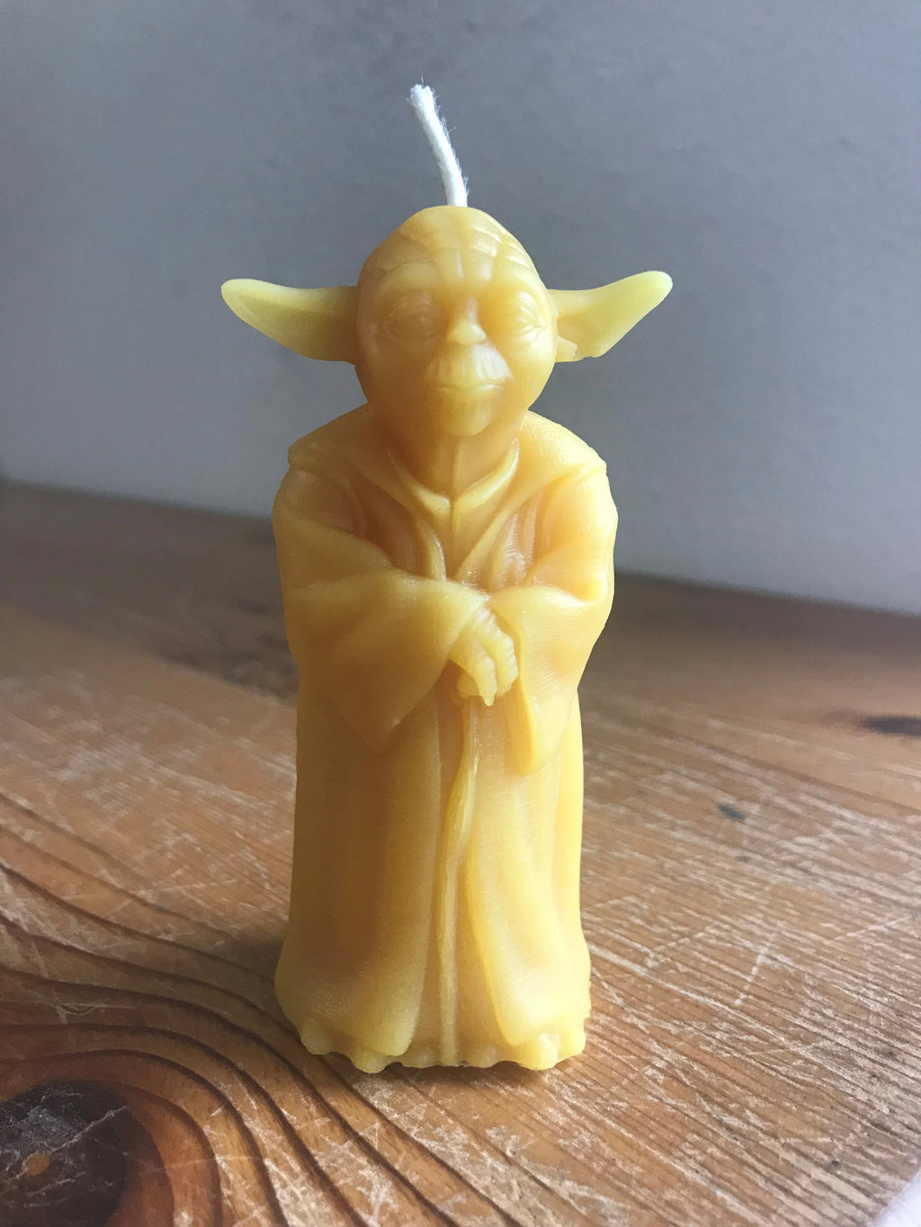 Wise Yoda Candle