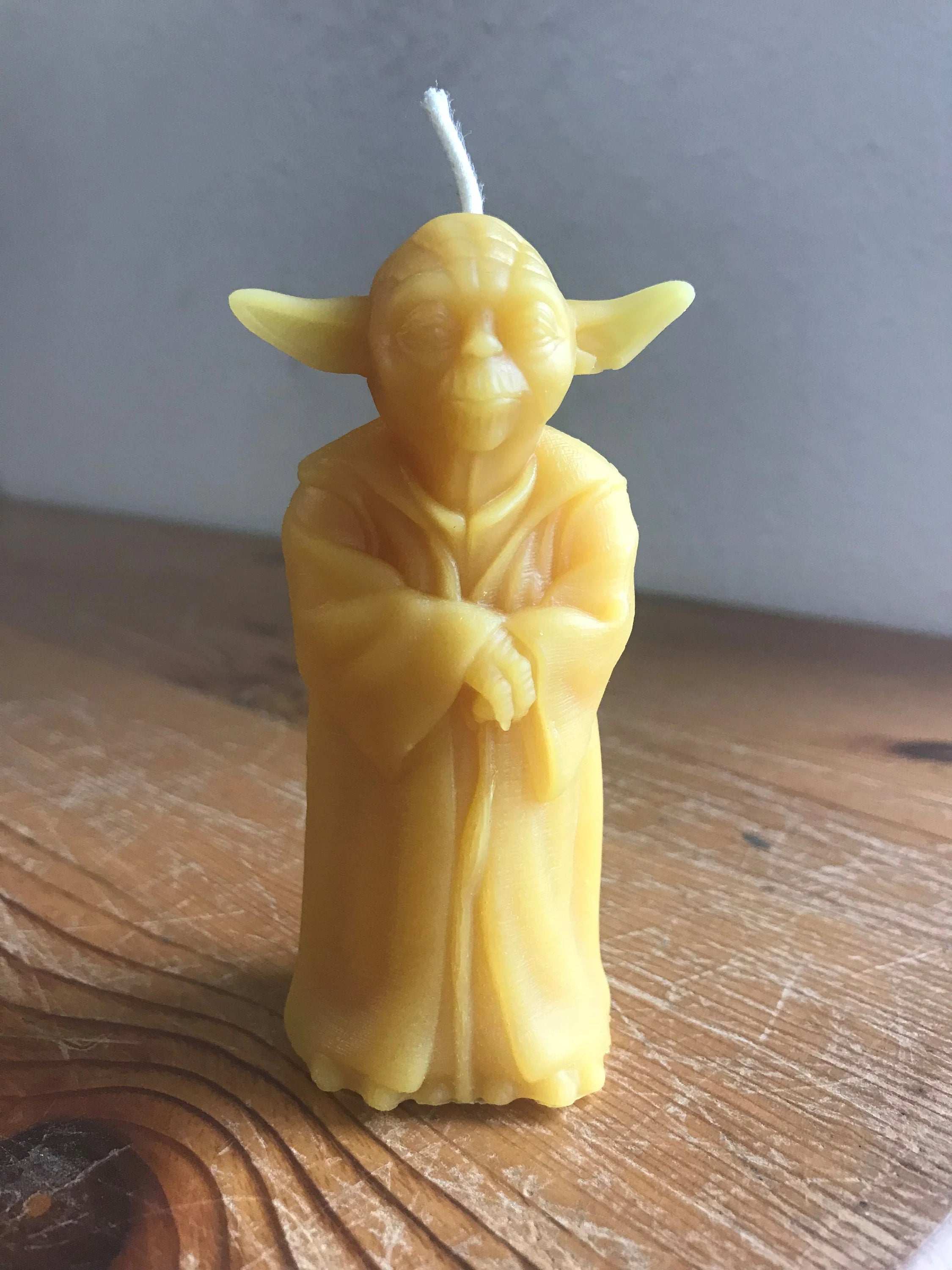 Wise Yoda Candle