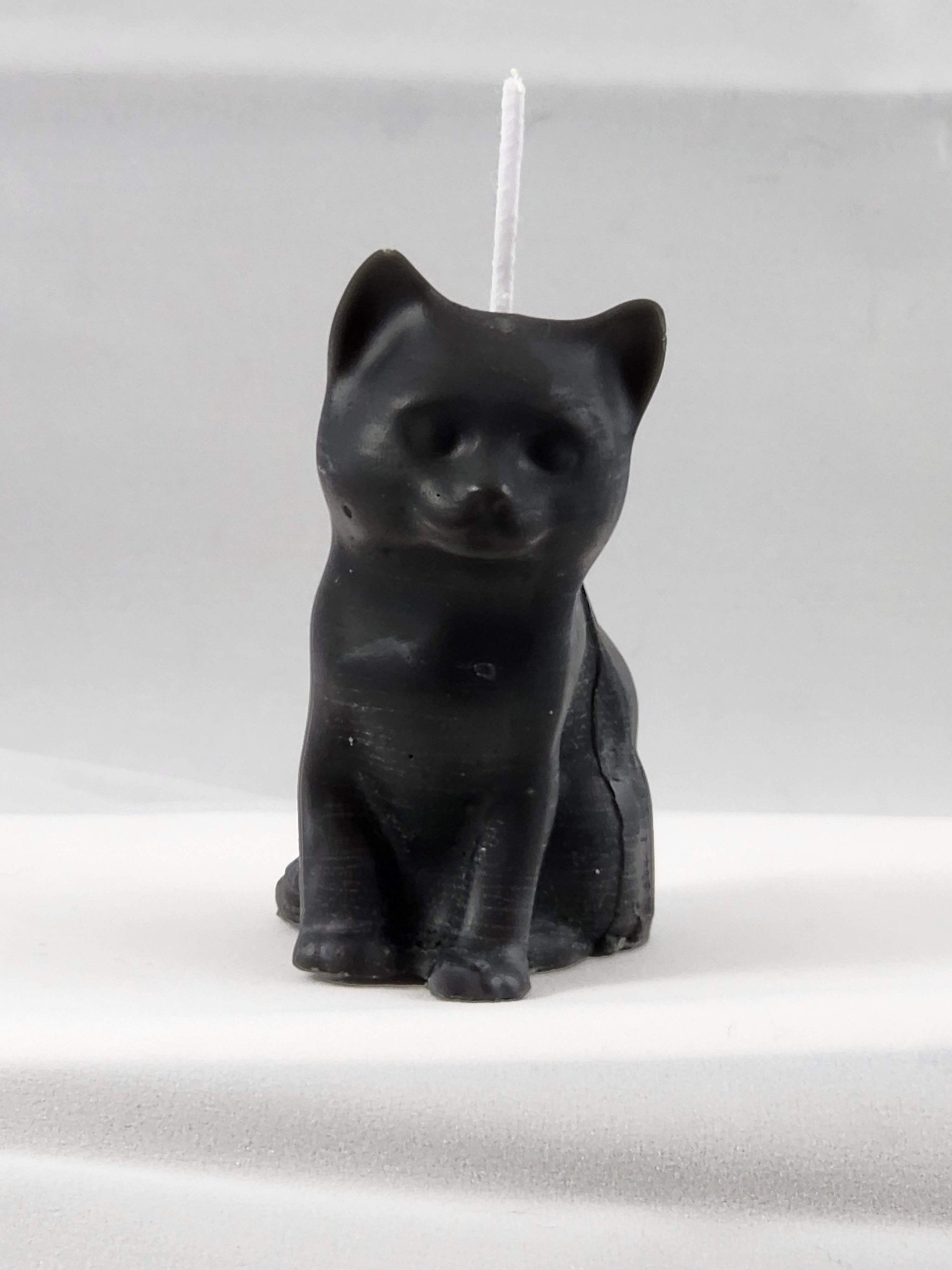 Black Cat Candle