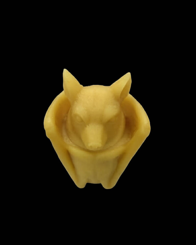 Handmade 100% Beeswax Vampire Bat - Black or Gold