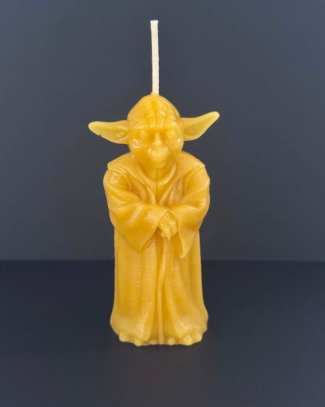 Wise Yoda Candle