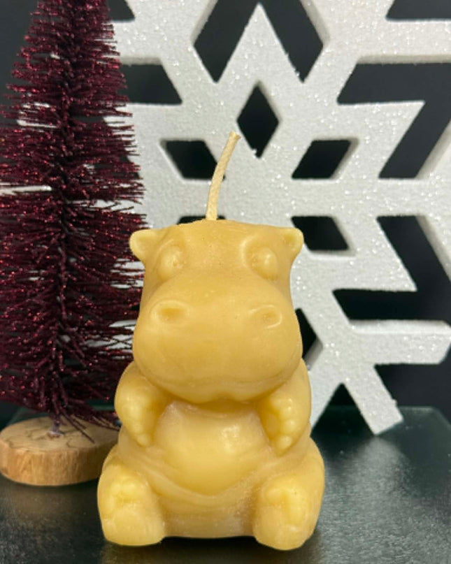 Sitting Hippo - Gold