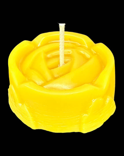Rose Handmade Candle – Gold