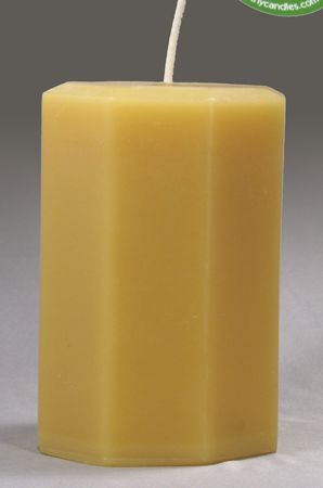 3" x 4.5" Octagon Pillar (Gold or White)