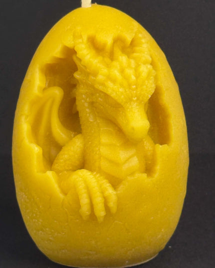 Dragon Egg - 100% Beeswax Candle