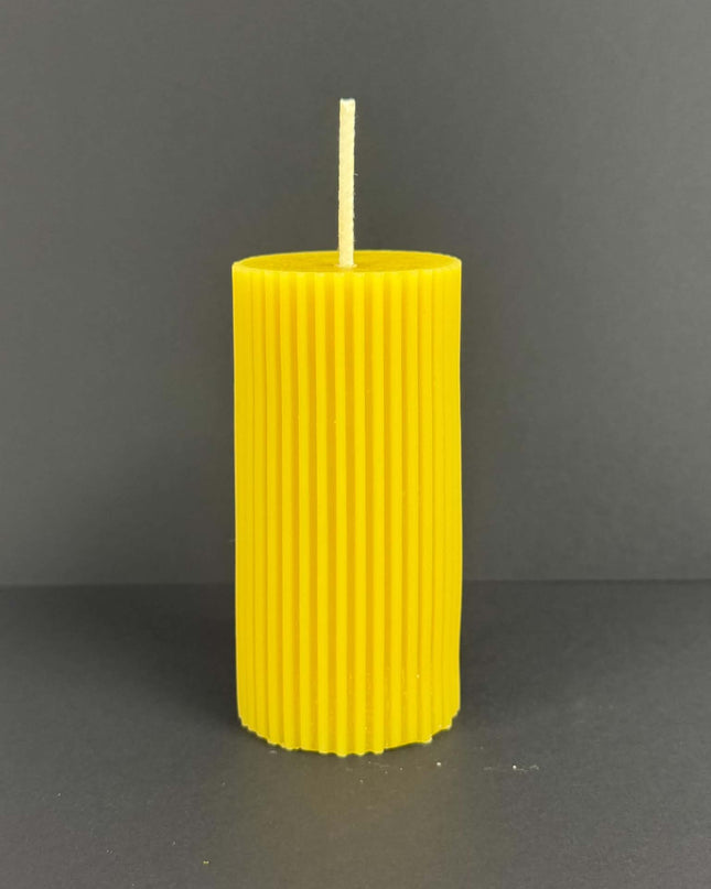 4" Spline Pillar Gold