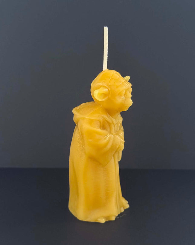 Wise Yoda Candle