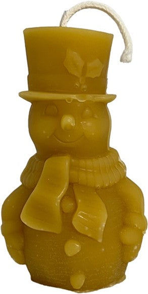 Snowman Candle