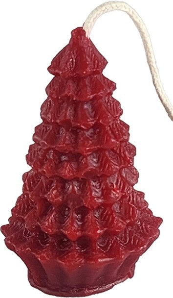 Evergreen / X-Mas Tree Candle (Gold, Green, Red or White)